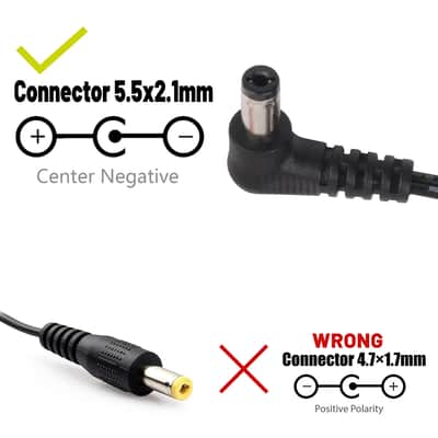 9V Power Supply for Guitar Pedals 850mA AC DC Adapter Center Negative 5.5mm image 2