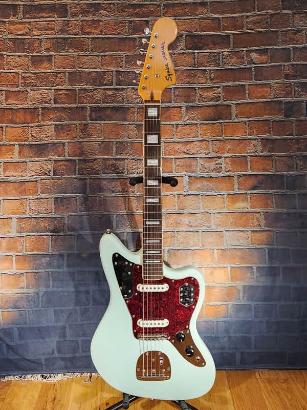 Squier Classic Vibe '70s Jaguar Sonic Blue New Strings & Set Up 6/10/25 image 1