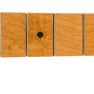 Genuine Fender Roasted Maple VINTERA Mod 70s Strat Neck, 9.5" Radius, C-Shape image 1
