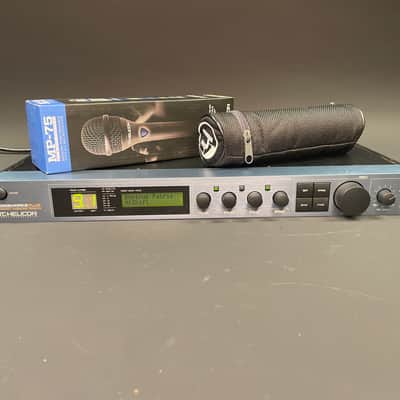 TC-Helicon VoiceWorks Plus Vocal Harmonizer Processor + (2) MP-75 Mic Bundle | Tested image 14