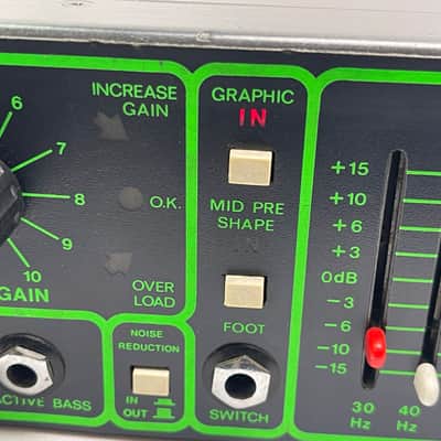 Trace Elliot GP12 Series 6 Bass Guitar Pre-Amp Head Vintage image 10