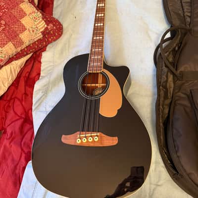 Fender Kingman Bass SCE Acoustic / Electric Bass 2010s - Sunburst image 2