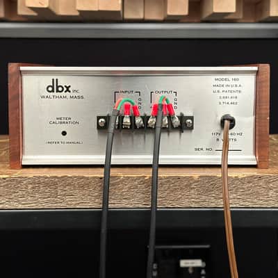 Vintage dbx 160 VU Compressor / Limiter. DBX160. Classic! image 7