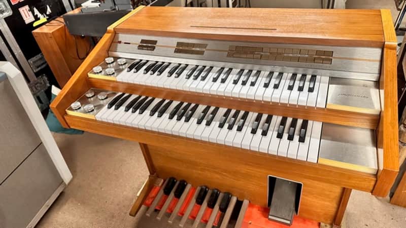 Philips Philicorda GM670 twin manual vintage console organ (Netherlands/1970s) image 1