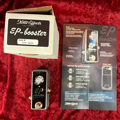 Xotic EP Booster 2009 - Present - Black image 1