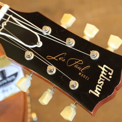 2008 Gibson Custom Shop Les Paul R8 1958 Historic Reissue Electric Guitar Iced Tea Burst + HSC COA image 11