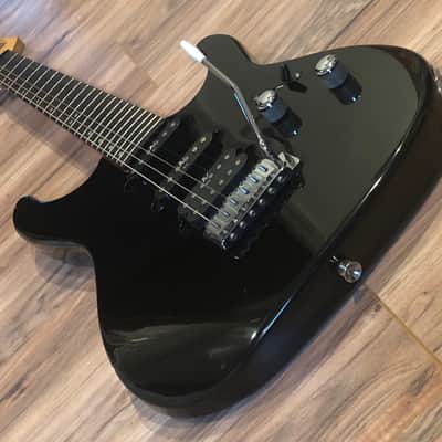 1990'S WASHBURN MERCURY MG-200 GROVER JACKSON HSS BLACK ELECTRIC