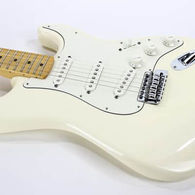 2012 Fender Made in Mexico Stratocaster Olympic White MIM -- Mexican Strat, Maple Neck, Hardshell Case! Bild 16