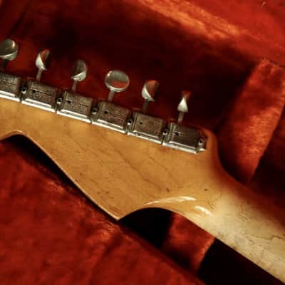 Fender Stratocaster 1960 Original Ash Blonde White image 14