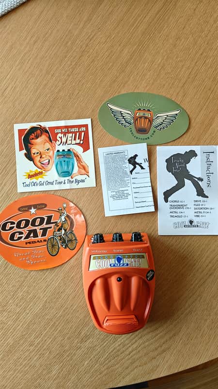 Rare NOS Danelectro Cool Cat Fuzz version 1 image 1