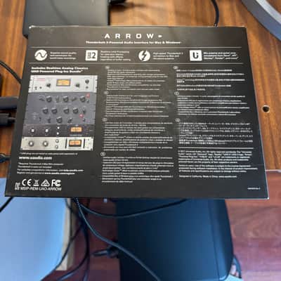 Universal Audio Arrow 2x4 Thunderbolt 3 Interface with Solo DSP Processor 2010s - Gray image 4