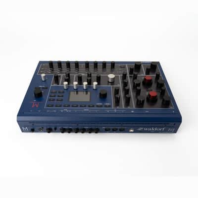 Waldorf M M 8-Voice (WALDORF CASE INCLUDED) Wavetable Desktop Synthesizer [B-STOCK] 2021 - Present - Blue image 4