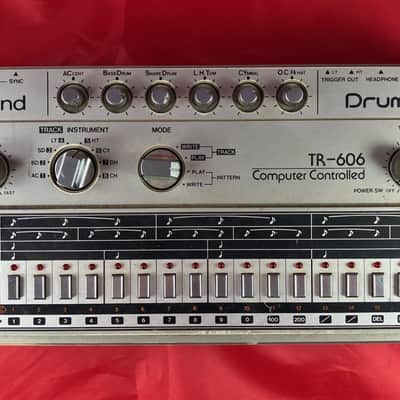 Roland TR-606 Drumatix Drum Machine Original for Parts Not Working