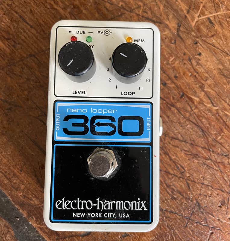 Electro-Harmonix 360 Nano Looper 2014 - Present - Black / White / Blue image 1