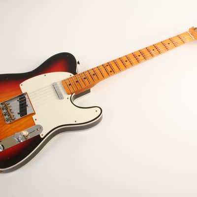 Fender Custom Shop '59 Telecaster Custom Relic Maple Neck Wide Fade Chocolate 3-Colour Sunburst CZ568968 image 2