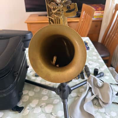 Eastman ETS652-RL 52nd Street Bb Tenor Saxophone 2022 - Present - Aged Unlacquered Brass image 6