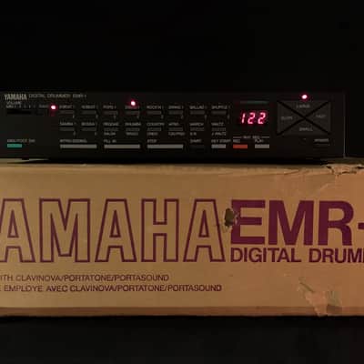 super rare Yamaha half-rack series set: EMT-1 FM Expander Synth, EMT-10 PCM Synth, EMR-1 Digital Rhythm Box, year 1988 image 4