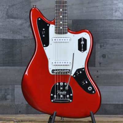 Pre-Owned Fender American Professional Jaguar - Candy Apple Red with Gig Bag image 1