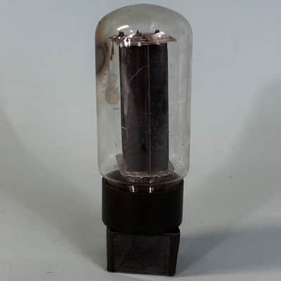 1960 RCA 5U4GB Vintage Black Plate Side Getter Rectifier Tube! T370 image 3