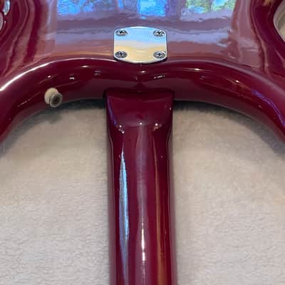 Kustom K-200 -  1968 - Translucent Cherry Bass guitar (Full restoration 100%) image 21