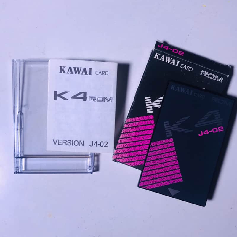 Kawai K4 Rom Wave Card J4-02 (rare) image 1