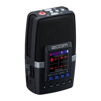 Zoom H2 Essential Handheld Recorder for Musicians, Filmmakers & Podcasters with 3 Built-in Microphones, Mono, Stereo, and Surround Sound Recording, 32-Bit Float, USB Mic image 2