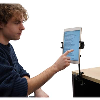 Rockville iStand 44 iPad/iPhone/Smartphone/Tablet Mount-Clamps to Any Stand/Desk image 6