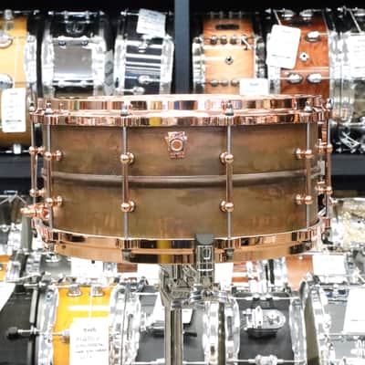Ludwig 6.5x14" Copperphonic w/ Copper Hardware & Tube Lugs LC663TC image 1