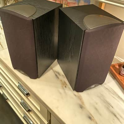 Klipsch Synergy B-2 Bookshelf Speakers Pair w/Original Grilles – Excellent - Black image 4