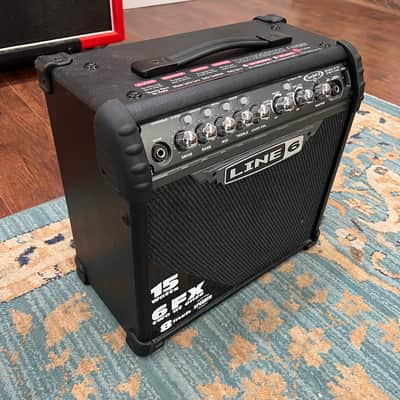 Line 6 Spider II 15 15-Watt 1x8" Digital Modeling Guitar Practice Amp 2004 - 2006 - Black image 5