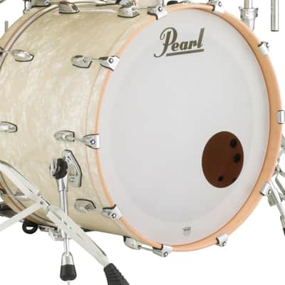 Pearl Session Studio Select Nicotine White Marine Pearl 20x14" Bass Kick Drum Birch/Mahogany Dealer image 1