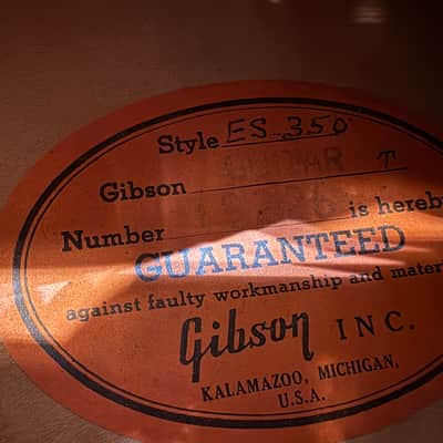 Gibson ES-350T 1961 - Sunburst image 18