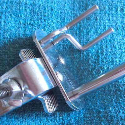 Ludwig Cowbell Woodblock Accessories Bass Drum Hoop Mount Clamp Bracket - Vintage (NOS) image 1