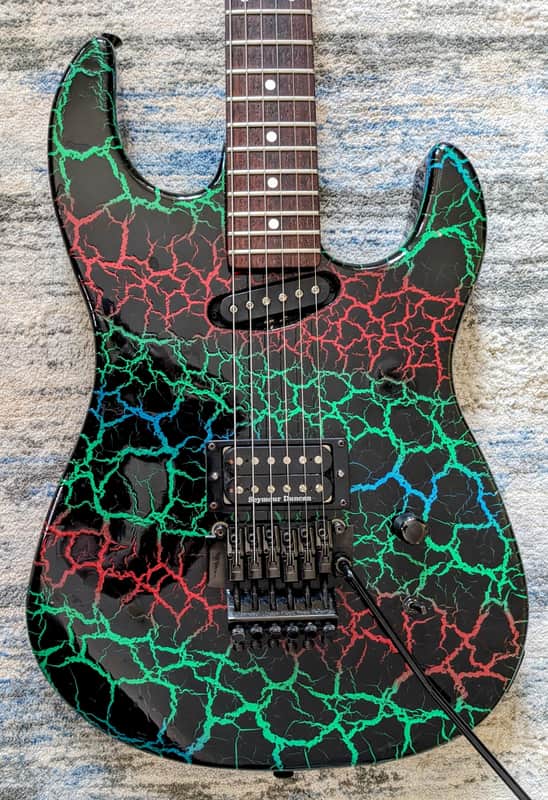 B.C. Rich Assassin - Japan - Rainbow Crackle image 1