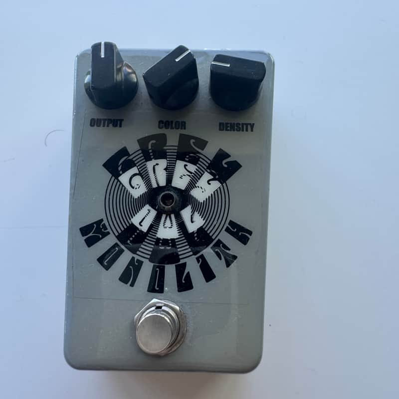 Monolith Grey Owl Fuzz – Boutique Silicon Overdrive/Fuzz – Articulate Muff-Style – Excellent image 1