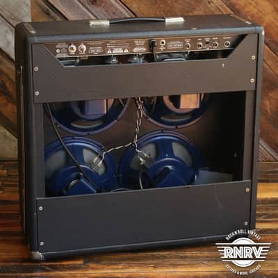 Fender Super Amp 2-Channel 60-Watt 4x10" Guitar Combo 1993 - 1995 - Black image 2