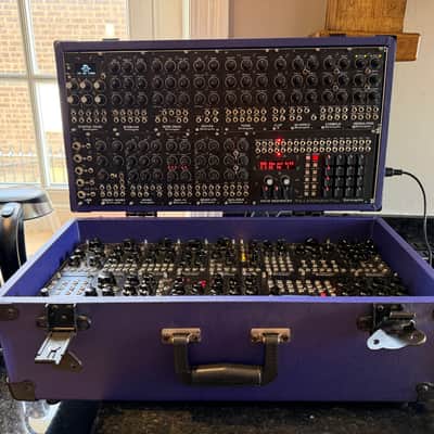 Erica Synths Techno System and Black System 3 in purpose built carry case image 1