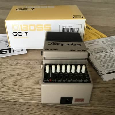 Boss GE-7 Equalizer (Black or Silver Label) 1997 - Present - Grey image 4