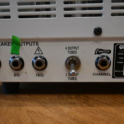 Orange Dual Terror 2-Channel 30-Watt Guitar Amp Head 2009- Present - White image 7