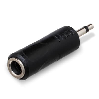 HOSA GMP-113 Adaptor, 1/4 In TS To 3.5 Mm TS image 2