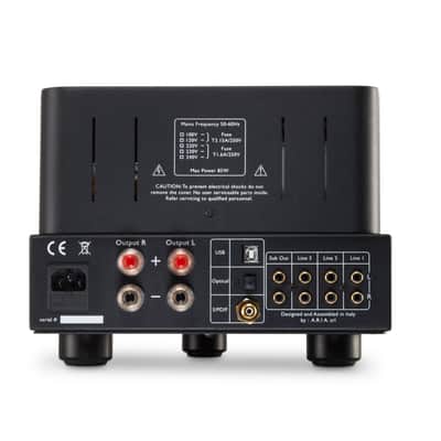 UNISON RESEARCH Simply Italy Black Edition - Stereo Integrated Tube Amplifier - NEW! image 6