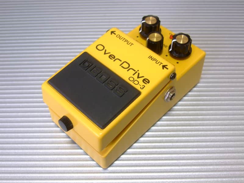 The First Month AUG 1997 Boss OD-3 OverDrive (Silver Label) 1997 - Present - Yellow image 1