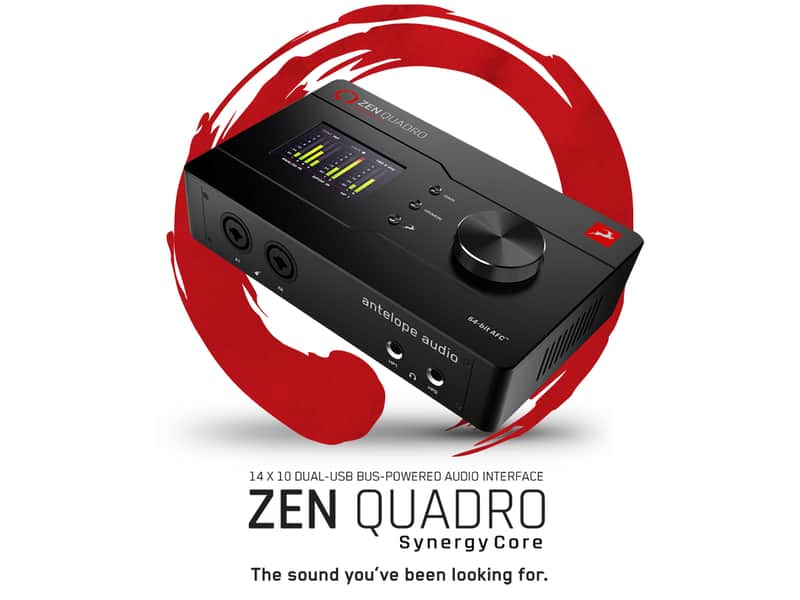 Antelope Audio Zen Quadro Synergy Core USB-C Audio Interface | Reverb