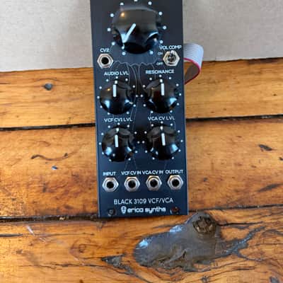 Erica Synths Black 3109 VCA VCF Eurorack Module image 1