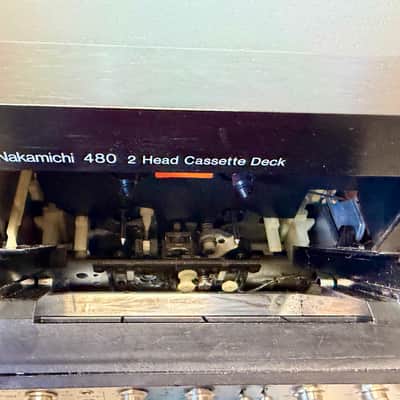 Vintage Nakamichi 480 2-Head Cassette Deck READ image 5