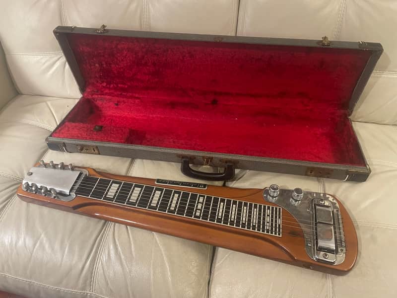 Vintage 50’s Rickenbacker SW-8 Lap Steel Guitar w/ Original Case image 1