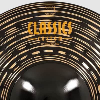 Meinl Cymbals 20-inch Classics Custom Dark Heavy Ride Cymbal image 3