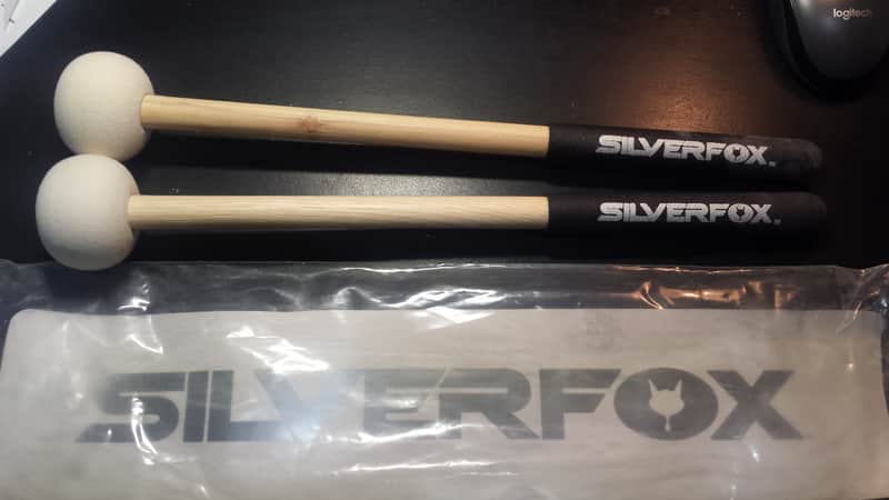 Silverfox SF-B-3 Bass Mallets image 1