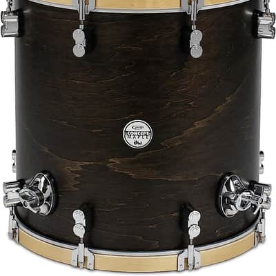 PDP By DW Drum Kit Shell Pack, Walnut With Natural Wood Hoops PDCC2213TN image 3