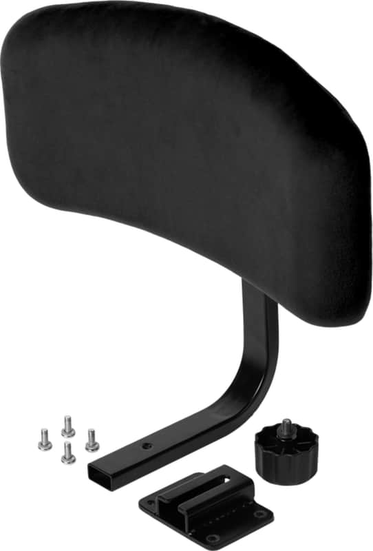 Gator GP-DTH-BR Percussion Drum Throne Backrest, Black image 1